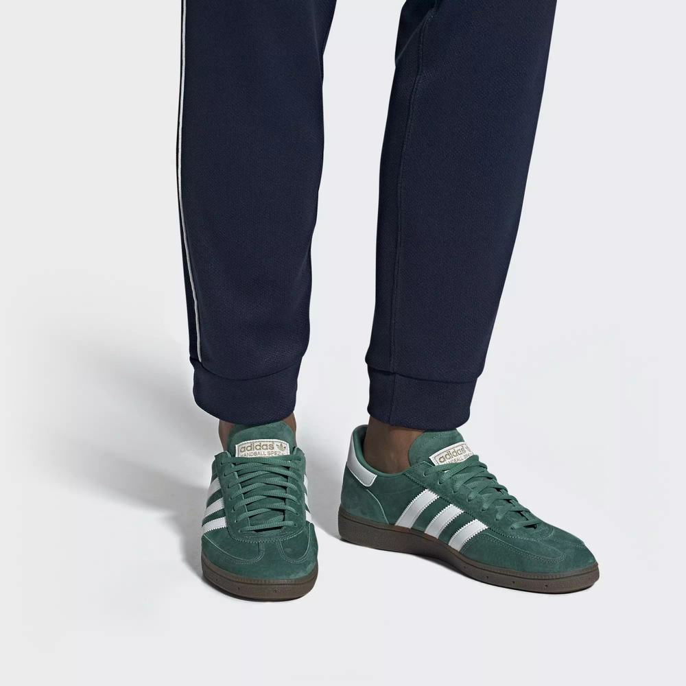 Adidas Handball Spezial Tenis Verdes Para Hombre (MX-95425)